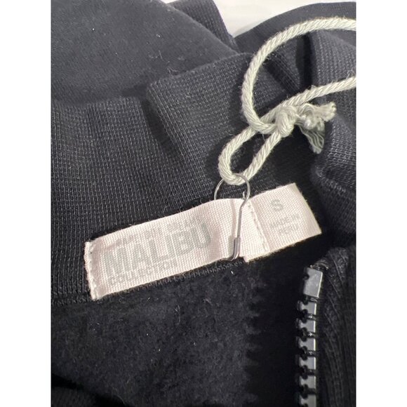 Barefoot Dreams Mens Malibu Collection Cotton Fleece Pullover Black Size Small - Picture 5 of 6